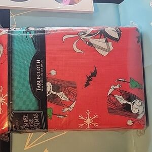 Nightmare Before Christmas Tablecloth